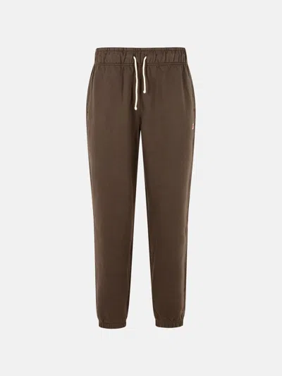 New Balance Brown Cotton Trousers