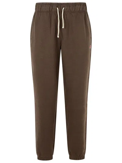 NEW BALANCE NEW BALANCE BROWN COTTON TROUSERS