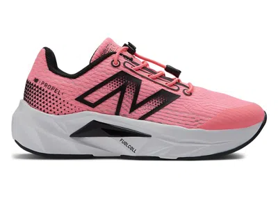 Pre-owned New Balance Bungee Fuelcell Propel V5 Sneakers In Ultra Pink/black