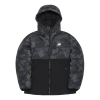 New Balance Camouflage Jacket 'black Grey' In Gray