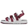 New Balance Caravan Crv Sandals 'white Burgundy'