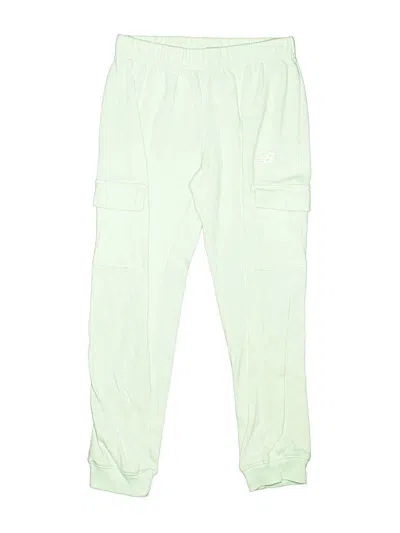 Pre-owned New Balance Kids' Cargo Pants In Green