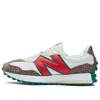 New Balance Casablanca 327 Suede-trimmed Logo-jacquard And Leather Sneakers
