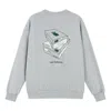 New Balance Casual Graphic Sweatshirt 'grey' In Gray