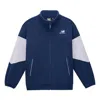 New Balance Casual Lifestyle Jacket 'teal Grey' In Blue