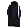 New Balance Casual Long Down Parka 'black White' In Multi