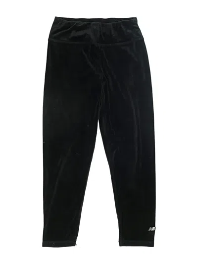 Pre-owned New Balance Kids' Casual Pants In Black
