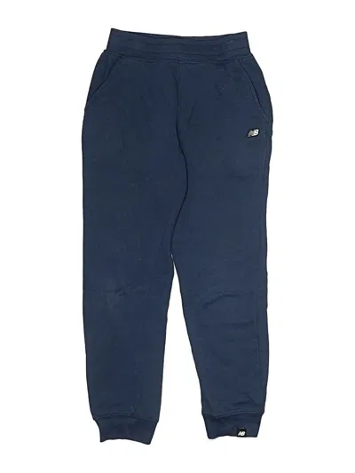 Pre-owned New Balance Kids' Casual Pants In Blue