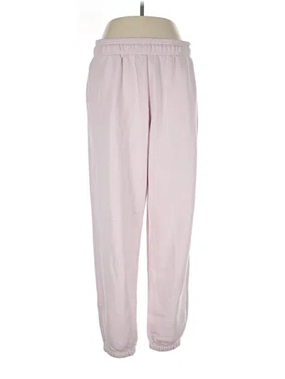 Pre-owned New Balance Casual Pants In Pink