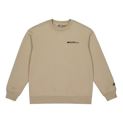 New Balance Casual Pullover 'beige' In Brown
