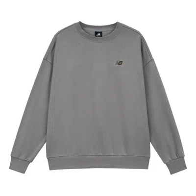 New Balance Casual Pullover Sweatshirt 'grey' In Gray