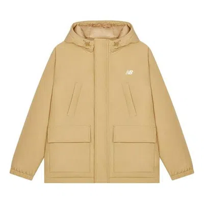 New Balance Casual Sports Jacket 'yellow' In Gold