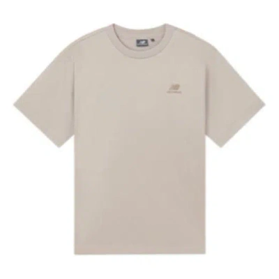 New Balance Casual Tee 'beige' In Neutral