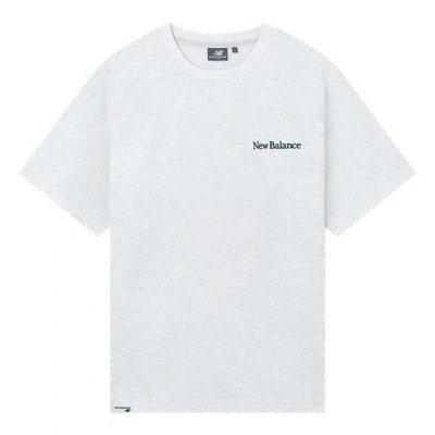New Balance Casual Tee 'white Grey'
