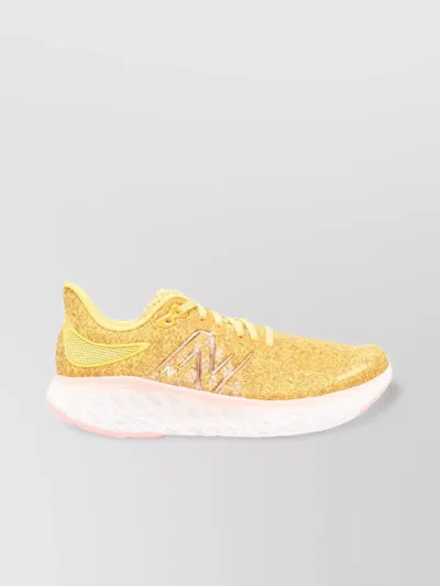 New Balance Chunky Sole Mesh Panelled Round Toe Sneakers