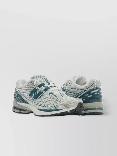 New Balance Chunky Sole Mesh Panelled Sneakers In White