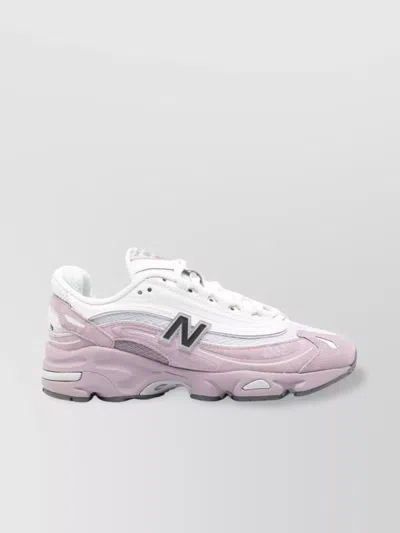 New Balance Chunky Sole Sneaker 1000 In Lilac/white