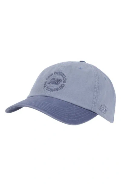 New Balance Circle Graphic Six-panel Baseball Cap