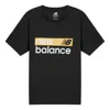 New Balance Classic Core Graphic Tee 'black Yellow'