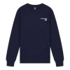 New Balance Classic Core Men Sweatshirt 'navy White' In Blue