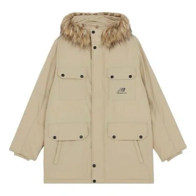 New Balance Classic Down Jacket 'beige Brown'