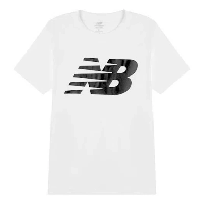 New Balance Classic Flying Graphic Tee 'white Black'