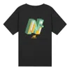 New Balance Classic Graphic Print Tee 'black Green'