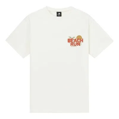 New Balance Classic Lifestyle Tee 'white Orange'