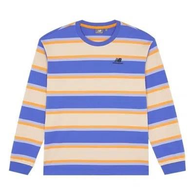 New Balance Classic Long Sleeve Tee 'blue Orange'
