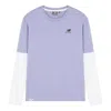 New Balance Classic Long Sleeve Tee 'purple White'