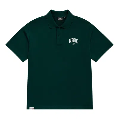New Balance Classic Polo Tee 'green'