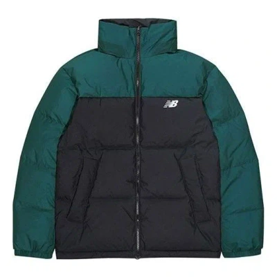 New Balance Classic Reversible Puffer Jacket 'black Green'
