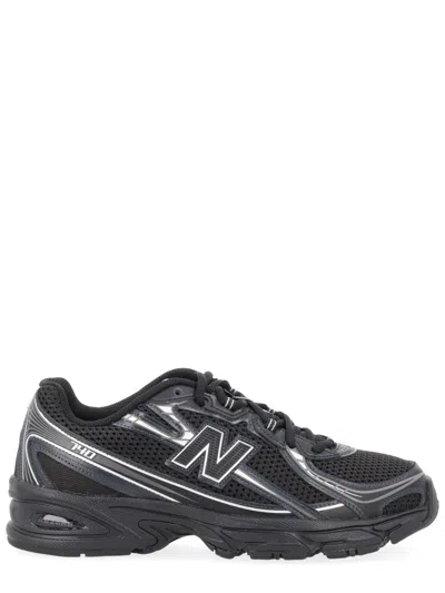New Balance Classic Sporty Sneakers For Everyone In Black