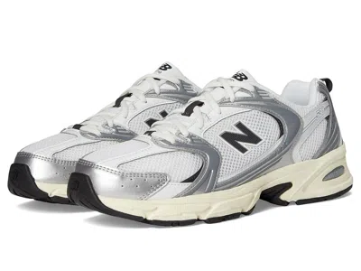New Balance Classics 530 Athletic Shoes Silver Metallic/black Cement : Us