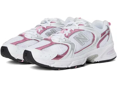 New Balance Classics 530 Athletic Shoes White/pink Sugar : Us
