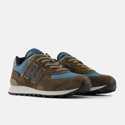 New Balance Classics 574 U574sob Sneakers Mens Brown Leather Casual Shoes Tf7045