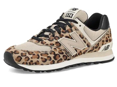 New Balance Classics 574 Women's Shoes Stoneware/linen: 10 B - Medium In Multi