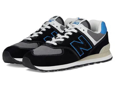 New Balance Classics U574v1 Shoes Black/blue Agate : Us