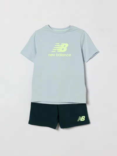 New Balance Clothing Set Kids In Gray