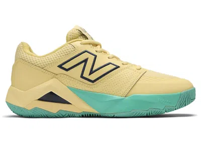 Pre-owned New Balance Coco Delray Miami Open (women's) Sneakers In Parchment/nb Navy Blue