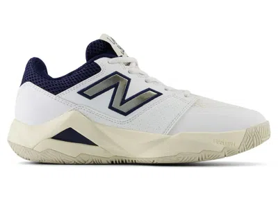 Pre-owned New Balance Coco Delray (women's) Sneakers In White/navy Blue