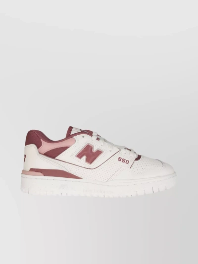 New Balance Collar Padded Sneakers Reinforced Heel In White