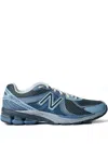 New Balance Colour-block Sneakers In Blue
