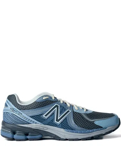 New Balance Colour-block Sneakers In Blue