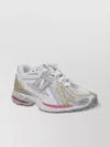 New Balance Comfortable Mesh Leather Sneakers