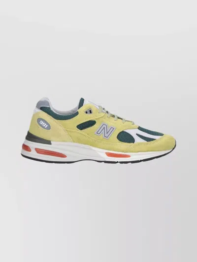 NEW BALANCE CONTEMPORARY LOW CUT SNEAKERS WITH MESH AND SUEDE
