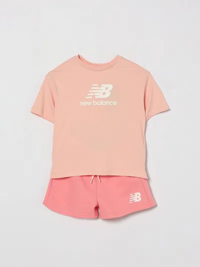 New Balance Co-ord Kids In Pink