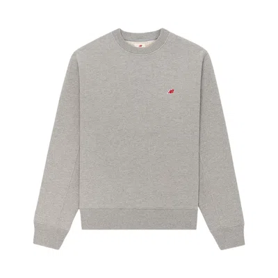 Pre-owned New Balance Core Crewneck Sweatshirt 'athletic Grey'