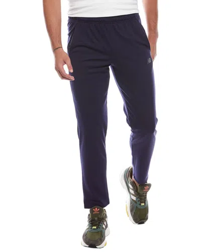 New Balance Core Knit Pant In Blue