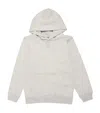 New Balance Cotton-blend Logo Hoodie In Gray